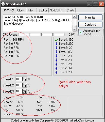  Speedfan Kurulum ve Ayarları(Resimli Anlatım)