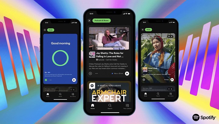 Spotify yenileniyor: Şimdiye kadarki en büyük değişim