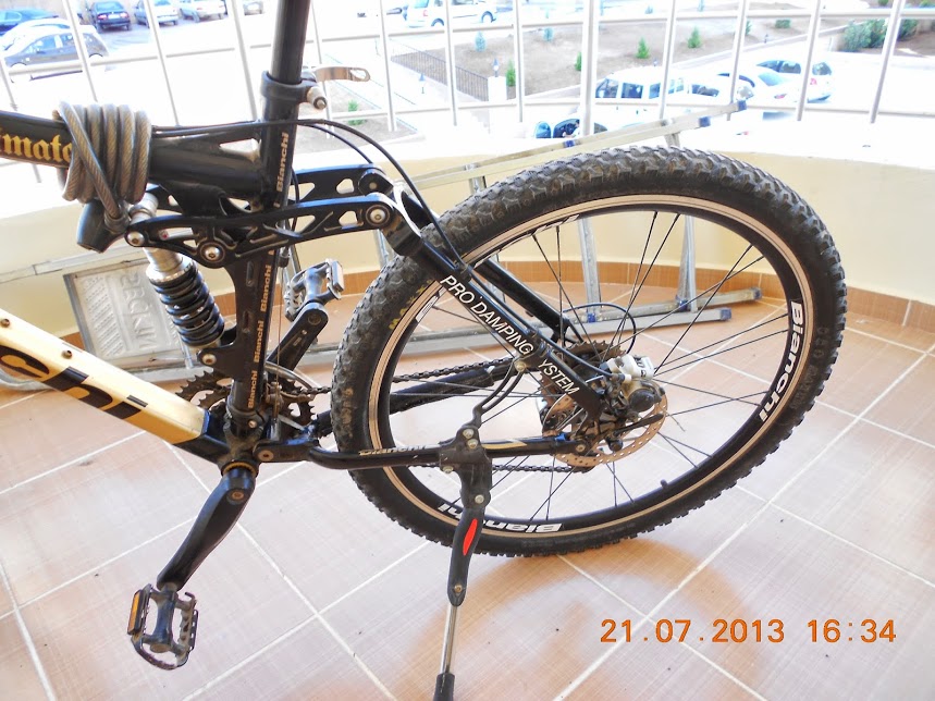  Bianchi ULTİMATE Çift Amartisörlü Full Shimano DEORE ..::SATILMIŞTIR SİLİNEBİLİR::..