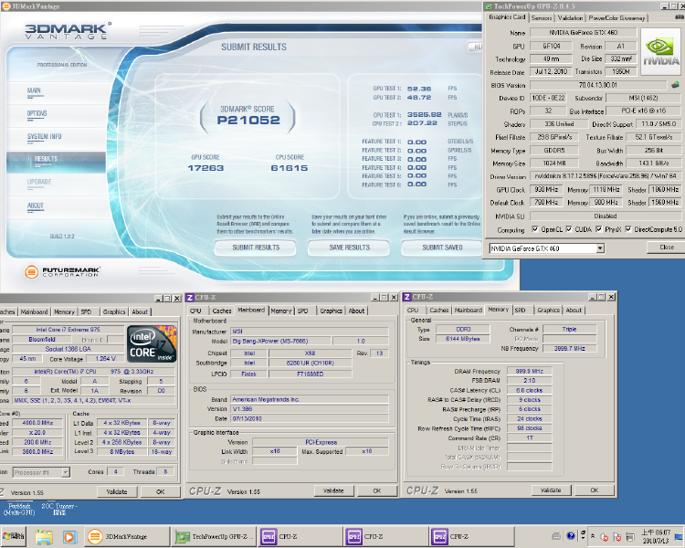 E8200 CPU Z.