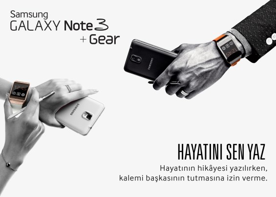 Avea, Samsung Galaxy Note 3 yanında sınırlı sayıda Galaxy Gear hediye edecek