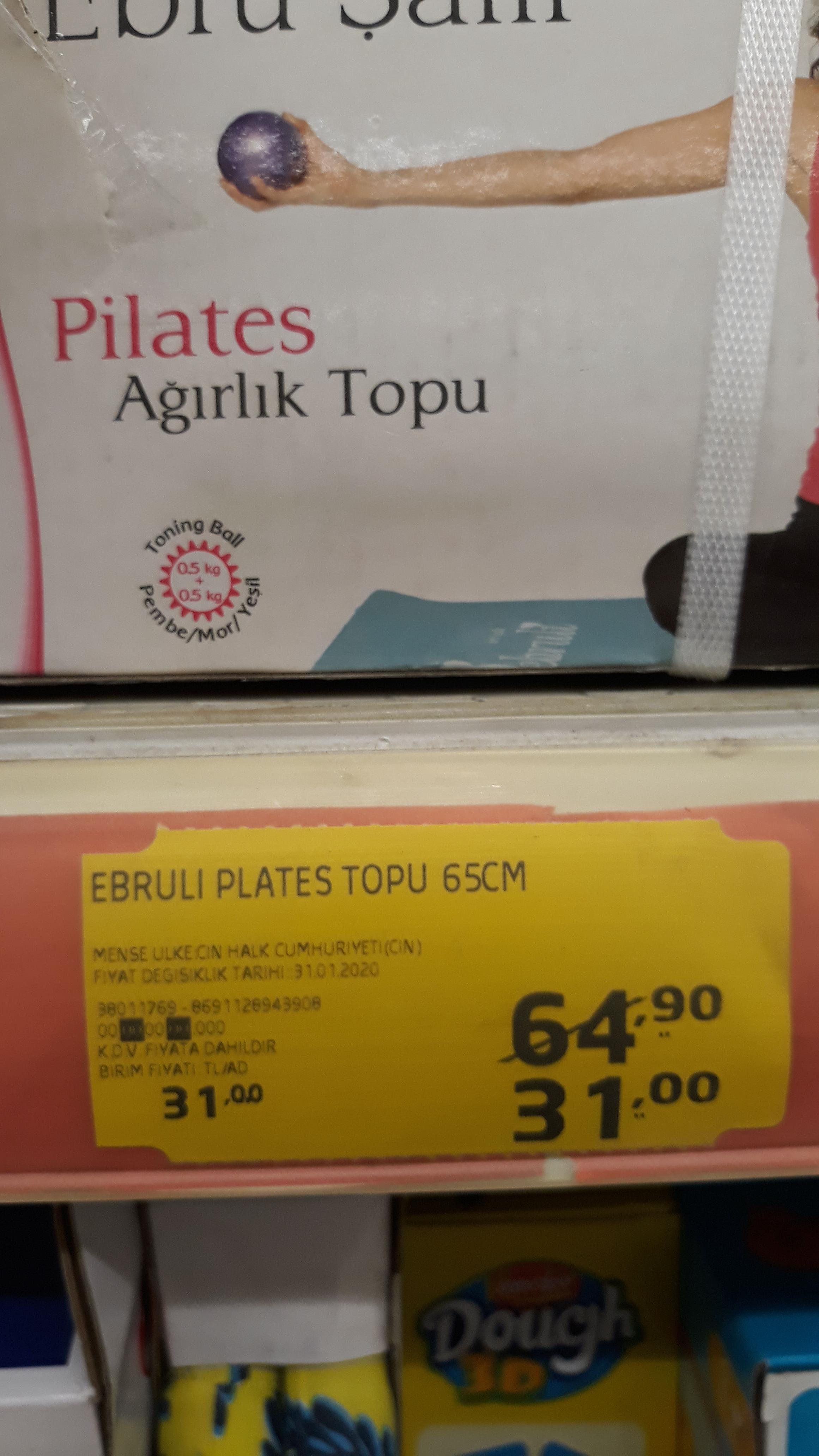 Sportica Mini Pilates Topu 20 Cm A B Migros