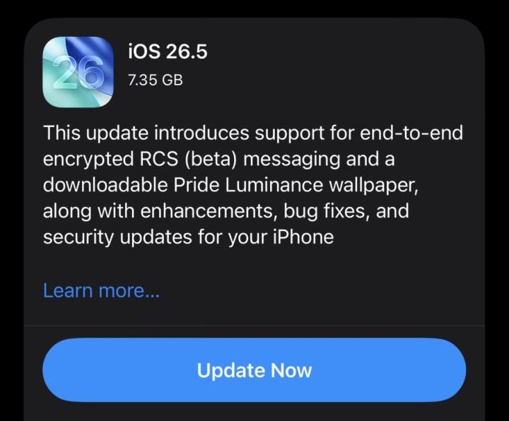 iOS 26.5 yayınlandı: İşte iPhone'lara gelen yenilikler