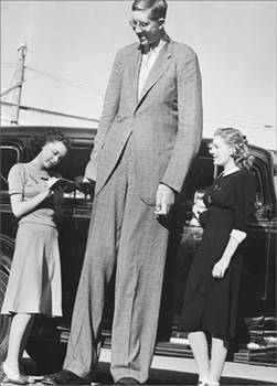  Dünyanın Gelmiş Geçmiş En Uzun Boylu Adamı Robert Wadlow