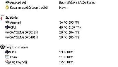  hdd yanıyor....wd 250gb