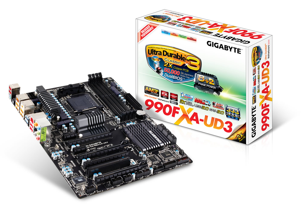  Satılık Gigabyte GA-990FXA-UD3 (rev. 1.2)...