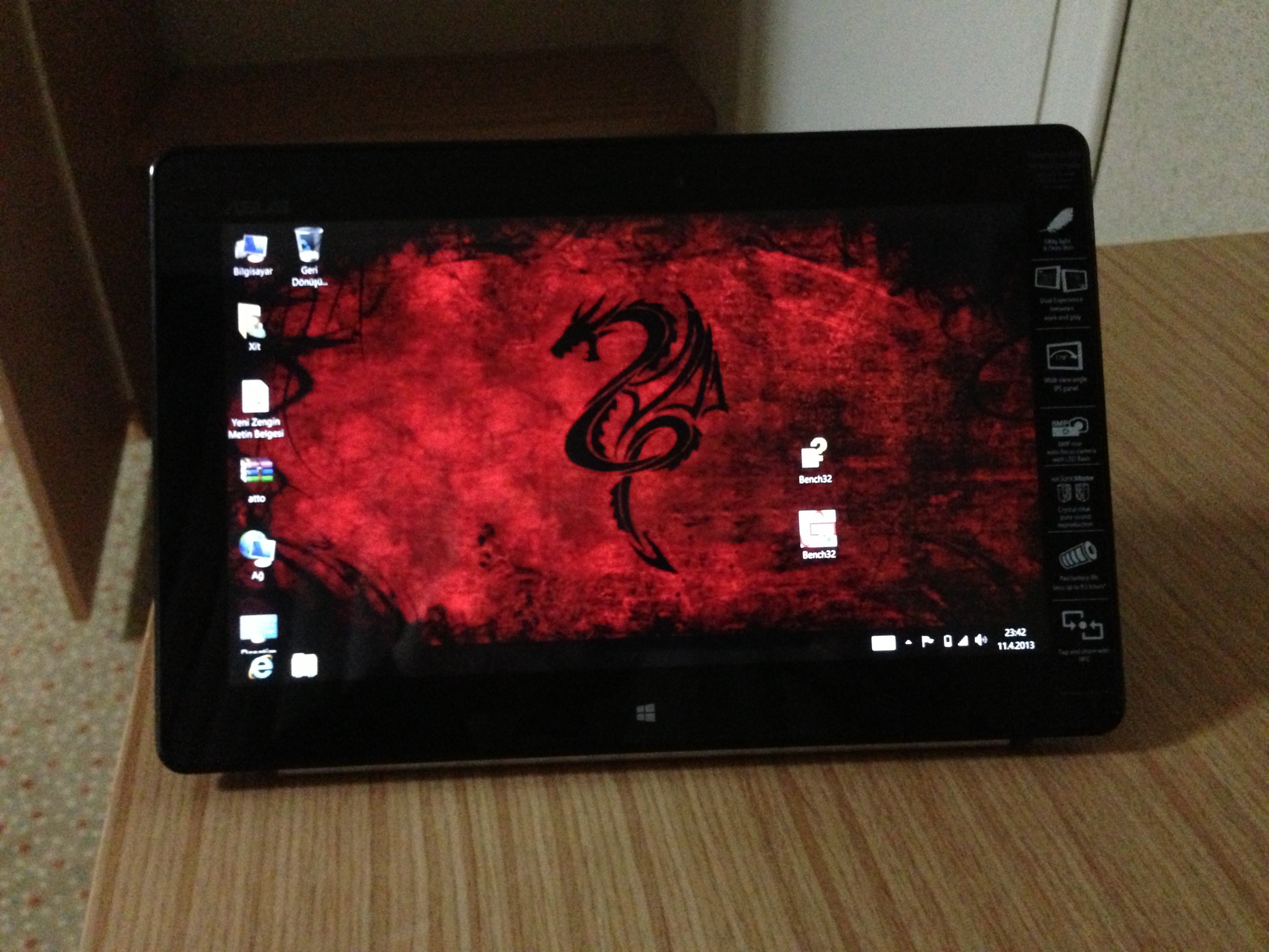  Windows 8 Tablet İnceleme !!!  Asus Vivotab Smart ME400C