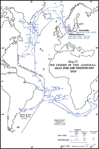  DKM Admiral Graf Spee, ünlü Alman Zırhlısı