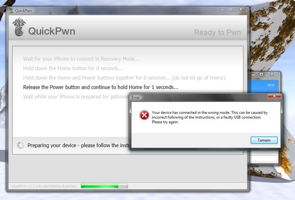  iPhone 2G/3G FW 2.2 Jailbreak | QuickPwn 2.2 [Adım Adım-Resimli]
