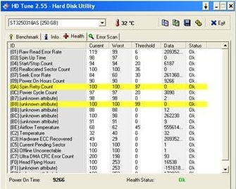  HD tune programlı ile harddisk testi resimli anlatım