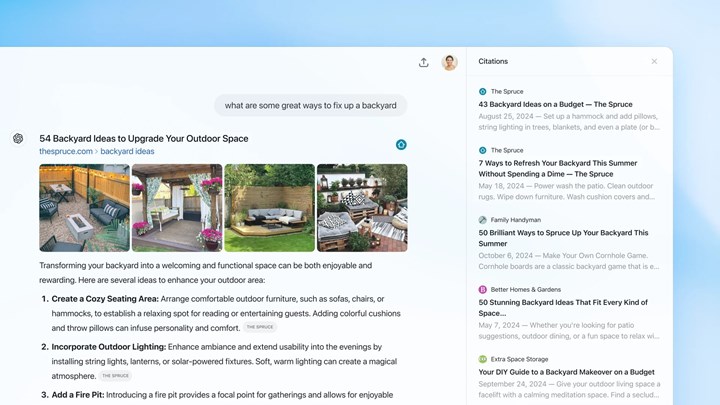 ChatGPT'nin arama motoru özelliği kullanıma sunuldu