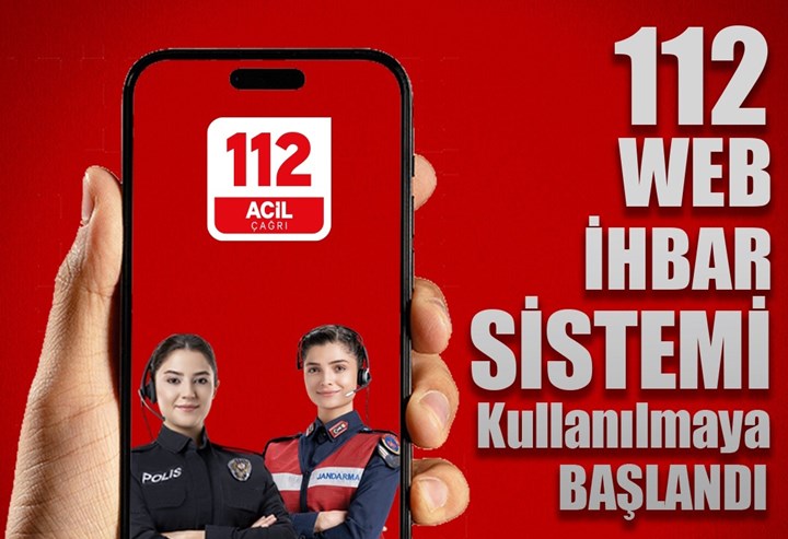 112 Web İhbar Sistemi: İnternet üzerinden ihbar dönemi başlıyor