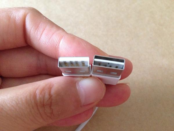 Apple'ın yeni Lightning kablosu USB giriş tarafında da iki yönlü olabilir