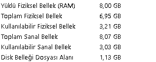  sistemim oyunlar kasıyor