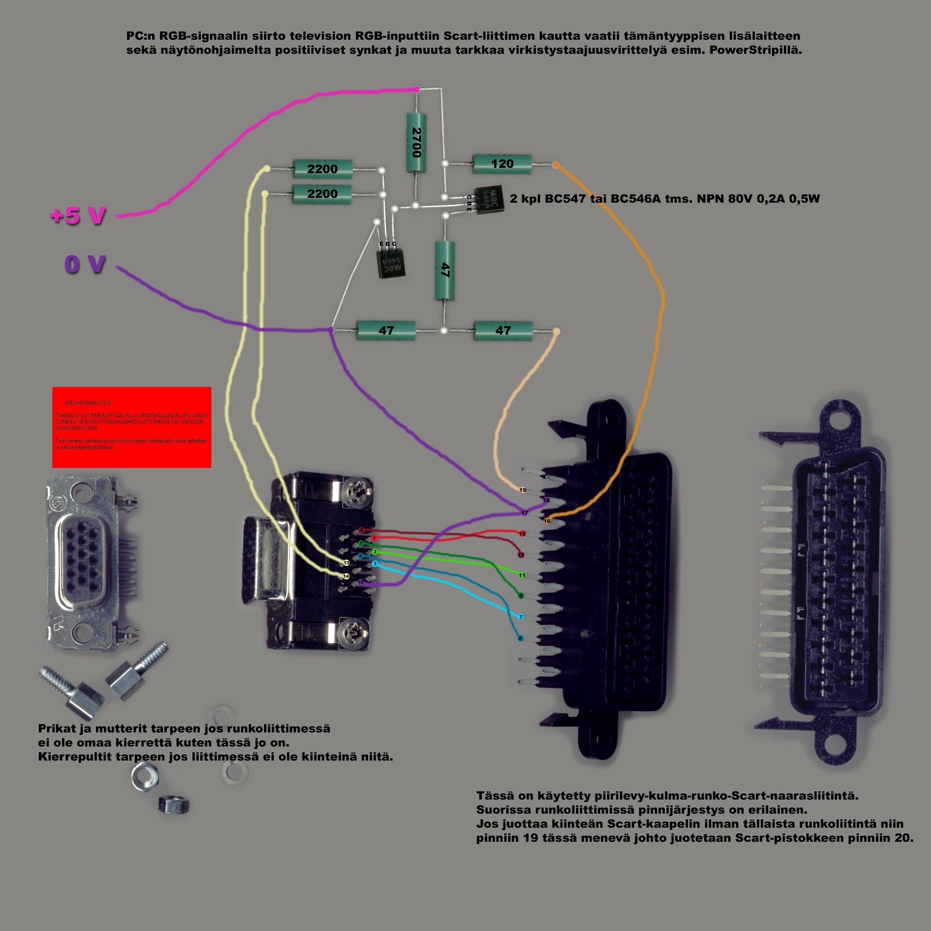  Scart' ı VGA' çevirebilecek adaptör var mı?