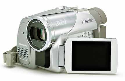  Panasonic NV-GS75 3CCD Mini DV Kamera + Çanta + Aksesuarlar