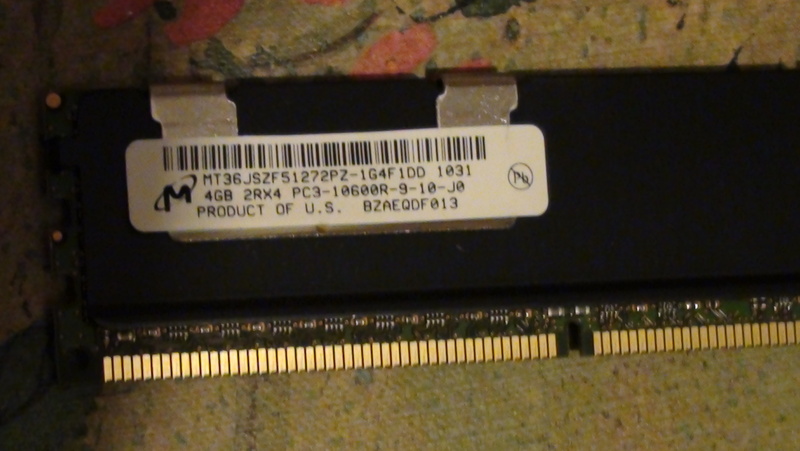  Satılık:DDR3 Ram 1333 Mhz 4Gbx8Adet