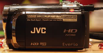  Nerdeyse bedava - JVC 120GB FullHD Camcorder