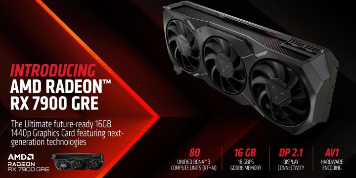 AMD Radeon RX 7900 GRE tanıtıldı: RTX 4070’in başı dertte