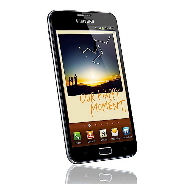 IFA 2011: Samsung Galaxy Note artık resmi; 5.3-inç HD ekran ve 2500 mAh batarya bir arada