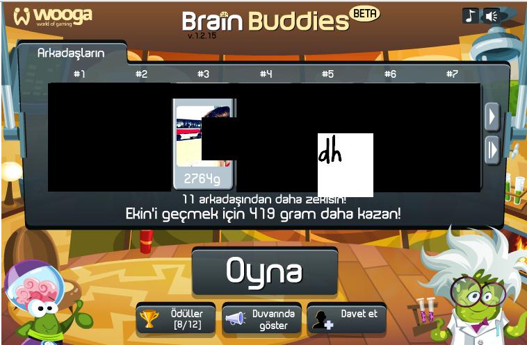  ** DÜNYAnın En Çılgın ZEKA oyunu (Brain buddies FUN CLUB) güncellendi