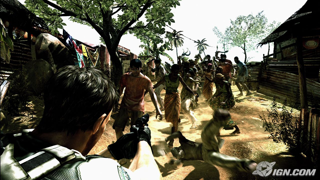  ...Resident Evil 5 demo...