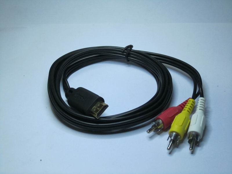  HDMI to RCA kablo yapmak