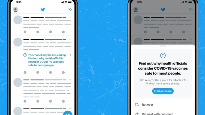 Twitter, COVID-19 aşıları hakkında yanlış bilgiler içeren tweetleri etiketleyecek