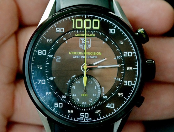 Dünyanın en hızlı kronograf saati Tag Heuer Mikrotimer
