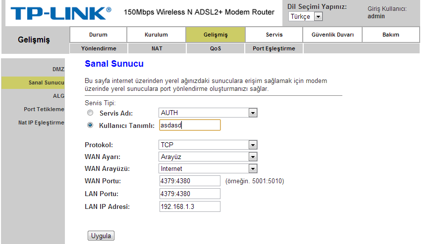  Black Ops 2 NAT/Port Açmak [Anlatım TD854W]