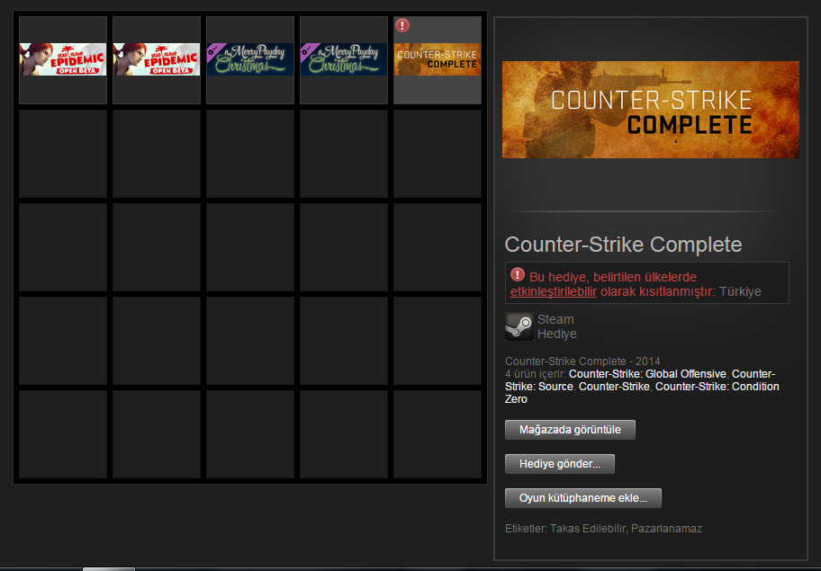  Counter-Strike Complete ~20TL~Gift~