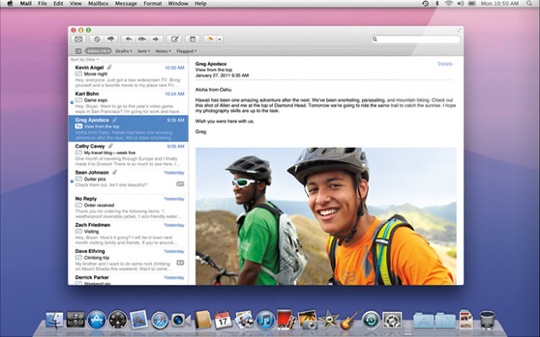  Mac OS X Lion ile gelen özellikler