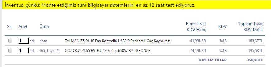  350 Tl Bütçeye kasa önerilerinizi alabilir miyim?