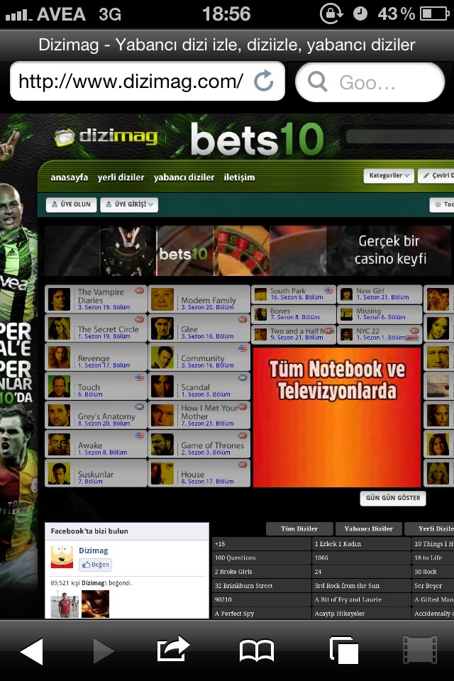  Dizimag App Store Yönlendirmesi
