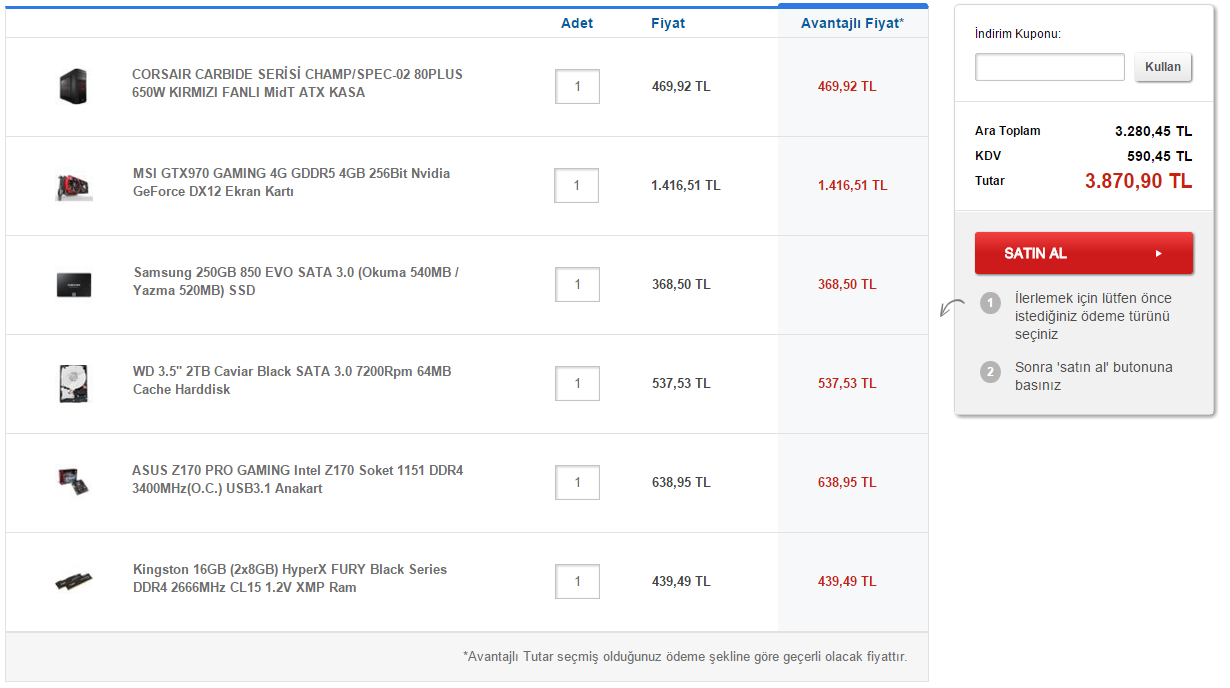  i7 & GTX 970'li Sistem Toplama - Almalı mıyım?