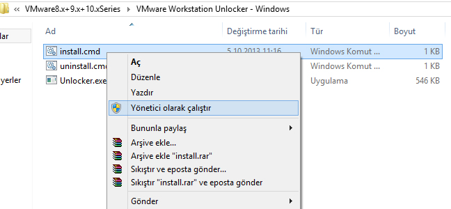  Windows üzerinden VMware ile sürüm düşürme nasıl yapılır? RESİMLİ ANLATIM (Iphone 4S - Ipad 2)