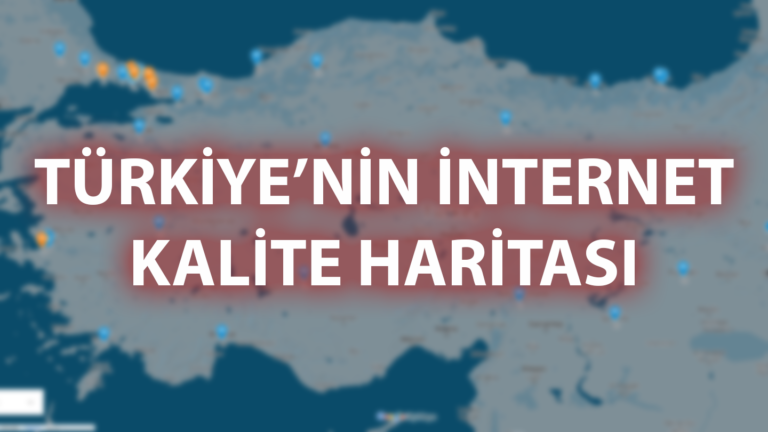 Türkiye’nin İnternet Kalite Haritası (Turknet,TurkTelekom,SuperOnline,Vodafone,Uydunet)