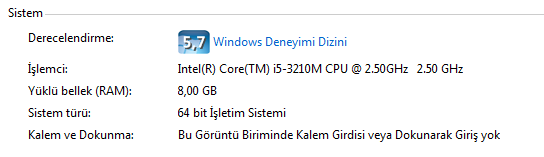  Dell 7520 Kullanıcılarına