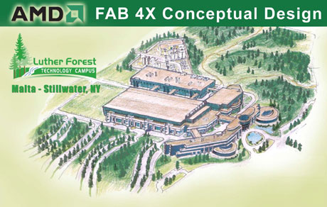  ## AMD'nin Yeni  Fabrikası: FAB 4X Konsept Tasarım ##