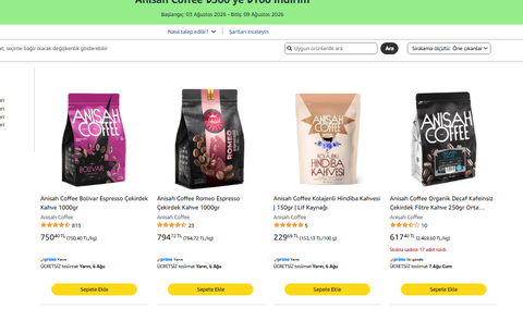 Amazon TEMEL TÜKETİM & GIDA & TEMİZLİK ve KOZMETİK ÜRÜNLERİ FIRSATLARI