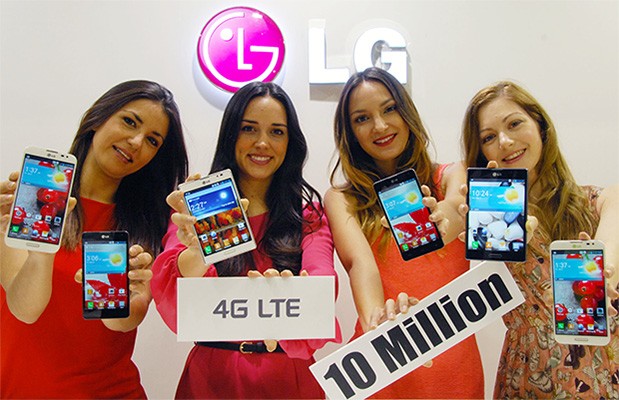 LG, 10 milyon adet LTE'li akıllı telefon satışı gerçekleştirdi