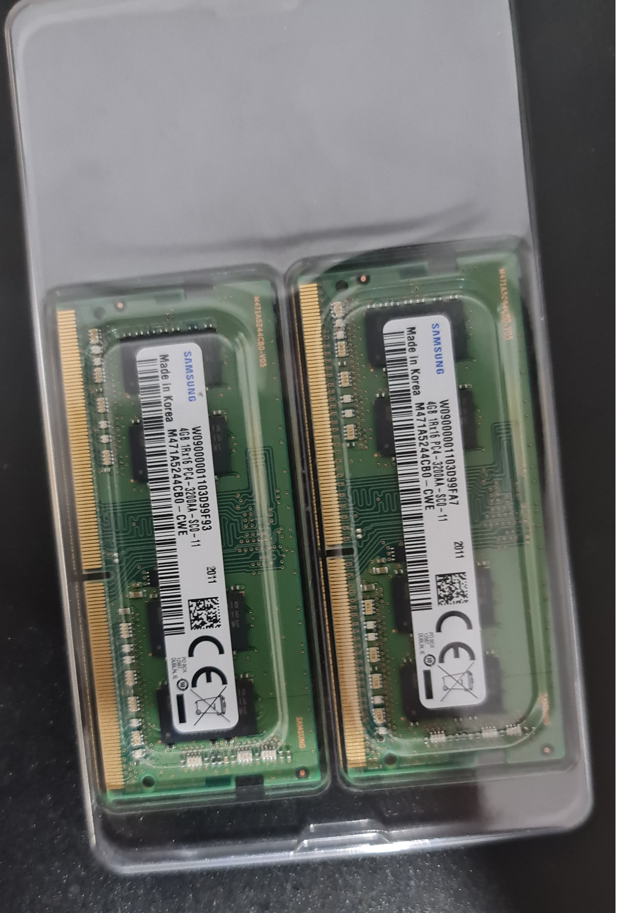 [SATILDI]SAMSUNG 4 GB DDR4 3200 MHZ SODIMM NOTEBOOK RAM 1 ADET  M471A5244CB0-CWE