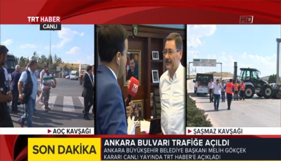  Ankara Bulvarı trafiğe açıldı !...