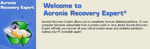 Acronisten Mukemmel bir Disk Yönetim-Kurtarma Programı ''Acronis Disk Director Suite 10.0''