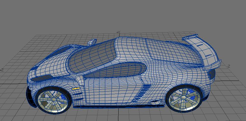  Ersel Aktaş Car Renders..Son design'dan bi kaç render