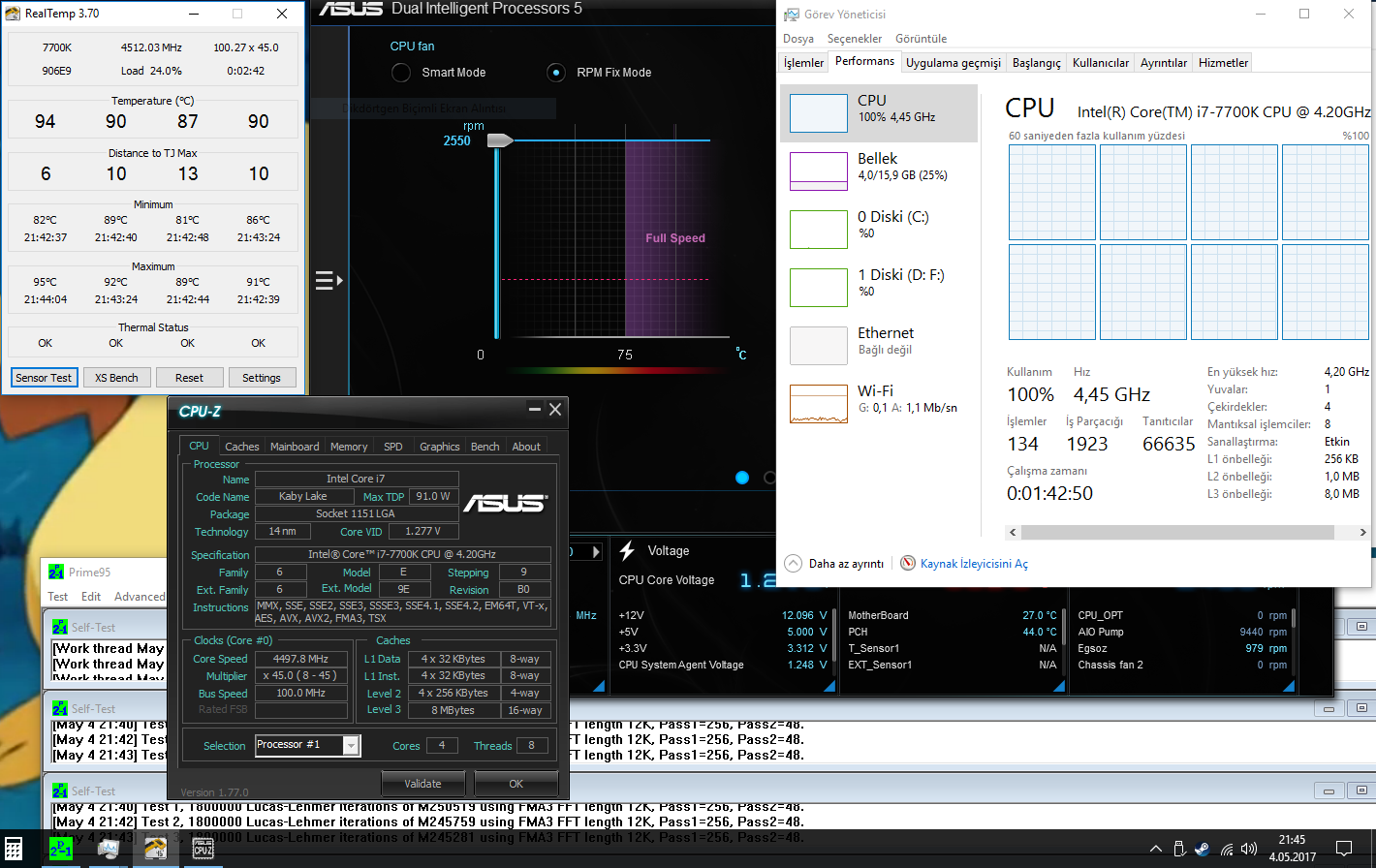 İkna Olmaya İhtiyacım Var / 1700 vs 7700k / 1600 Alındı :)