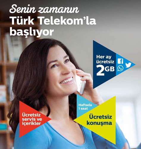 Türk Telekom'dan kadınlara özel konuşma ve internet kampanyası