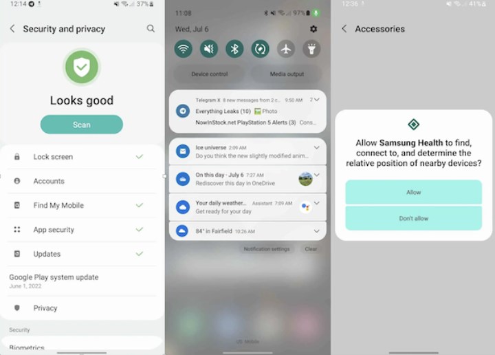 Samsung One UI 5.0 tasarımı sızdırıldı: Yeni özellikler, daha akıcı animasyonlar