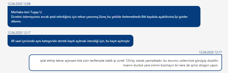 Türknet'ten aylık 27 TL Statik İp Ücreti! 