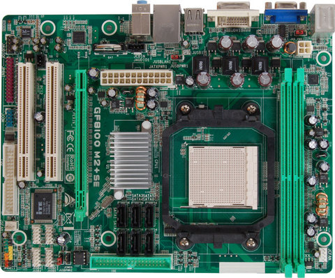 Satlk Biostar GF8100 M2 +SE|AM3/AM2+ DDR2-1066| Kutulu/Garantili 60TL|4GB+Athlon II 240